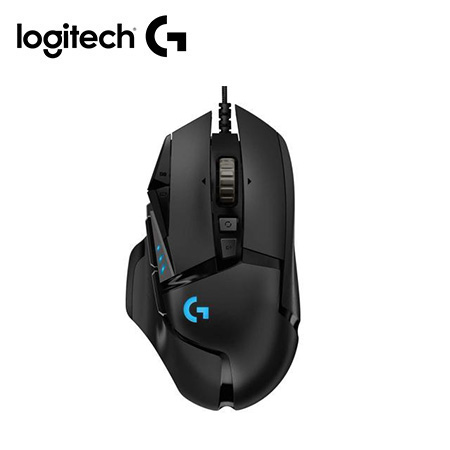 MOUSE LOGITECH G502 HERO 16000 DPI RGB BLACK (910-005469)-P