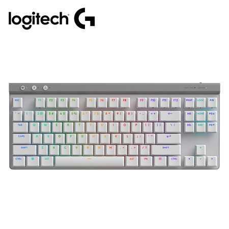 TECLADO LOGITECH G515 TKL LIGHTSPEED/BT LIGHTSYNC RGB WHITE (920-012535)