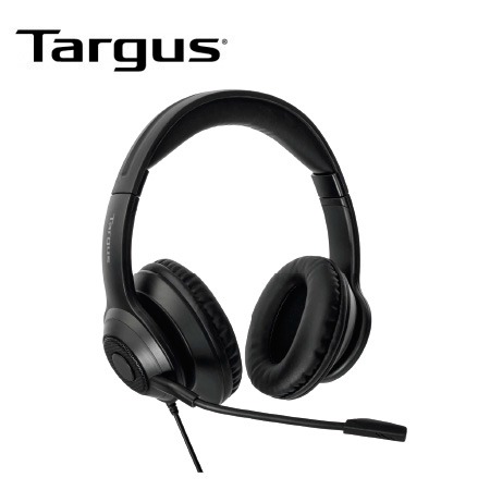 AUDIFONO C/MICROF. TARGUS B2B AEH102TT USB STEREO OVER-EAR BLACK