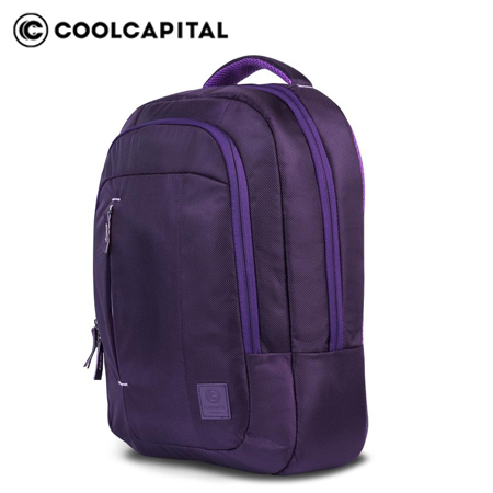 MOCHILA COOL CAPITAL ZILKER 15.6" LAPTOP BACKPACK PURPLE (CC-B86348)