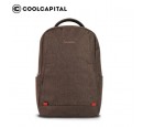 MOCHILA COOL CAPITAL TAOS 15.6" LAPTOP BACKPACK CAFE (CC-B93386)