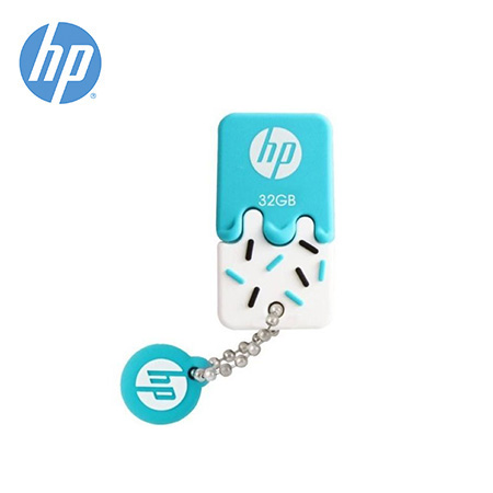 MEMORIA HP USB V178B 64GB TURQUOISE/WHITE (PN HPFD178B-64P)