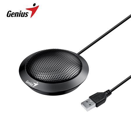 MICROFONO GENIUS MIC-100U P/VIDEO CONFERENCIA BLACK (31700001400)